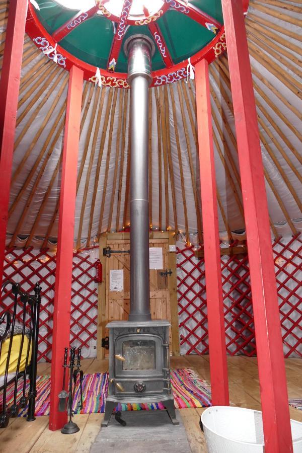 Alder Yurt Wych Elm Glamping Hotel Helston Buitenkant foto